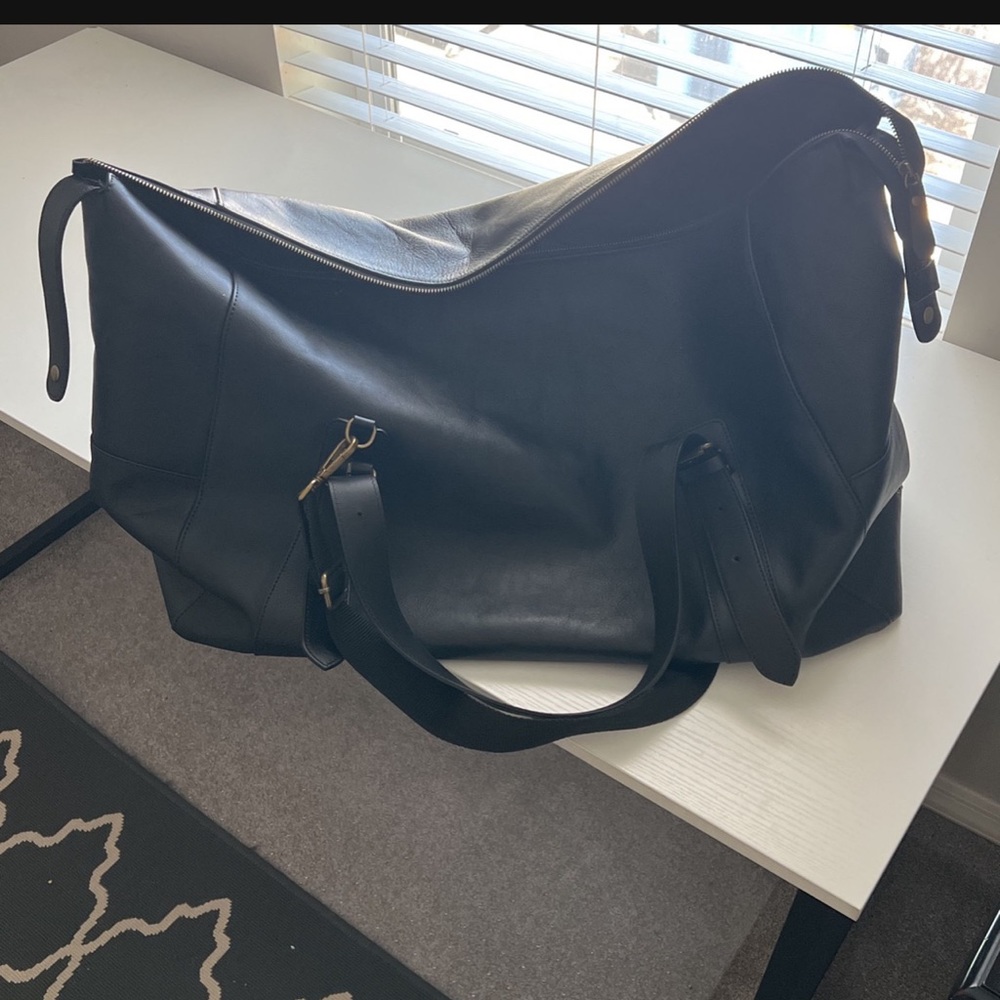 Officina Artigiana Leather Travel Duffel